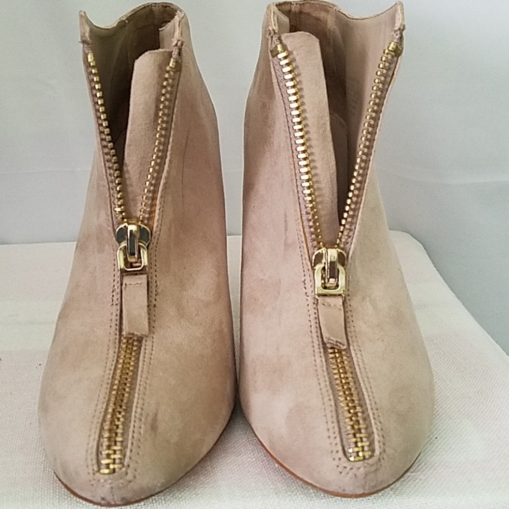 Zara Basic Collection Nude Booties - Picture 4 of 8